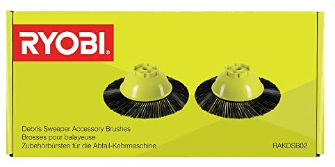 Ryobi RAKDSB02 Kehrbürsten für Schmutzwischer, 2 Stück