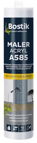 BOSTIK A585 Maler Acryl Braun – Acryl Dichtstoff, Witterungs- und Alterungsbeständig, Für Innen- und Außenbereich, Überstreichbar, Geeignet für Alle Materialien, 300ml
