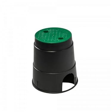 Bradas Ventilbox Ventilkasten Mit Deckel Rund Ventilschacht Verteilerkasten Mini 21cm