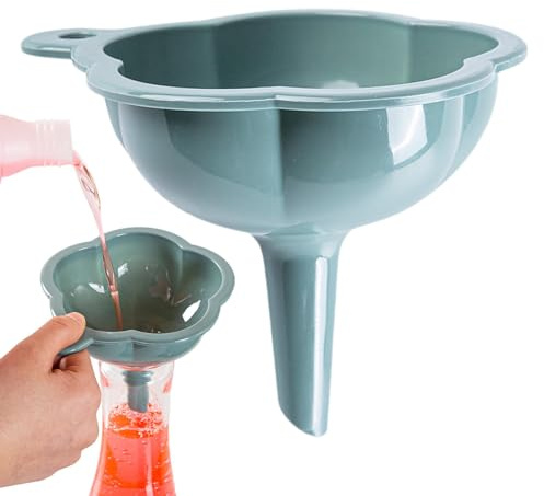 Imbuto con ampia apertura – Imbuto con grande apertura, da cucina con grande diametro | Imbuto di qualità alimentare per cucina, casa, ristorante, riempire bottiglie