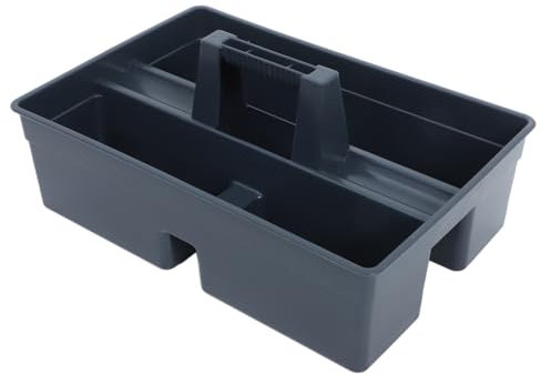 jojofuny Plastic Cleaning Basket Storage Handheld Organizer Cleaning Caddy Handle