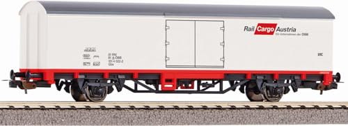 Piko 98549B2 H0 - Carro merci coperto Rail Cargo Austria, Ep. V, colore: Rosso/Bianco, #2