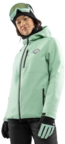 SIROKO - Softshell Skijacke für Damen W2-W Emerald - M - Grün