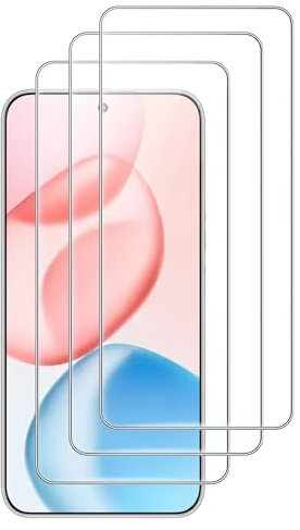 Rojeuinn 3 Pièce Protecteur D'écran pour Honor 400 5G Verre Trempé,[sans Bulles] [Anti-Rayures] [Ultra Résistant] [9H Dureté]