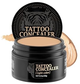 Corrector Corporal De Cobertura Total De 20 G - Maquillaje Impermeable Para Cubrir Tatuajes Para Cicatrices, Moretones, Vitíligo | Crema De Camuflaje Para La Piel De Larga Duración A Prueba De Sudor P