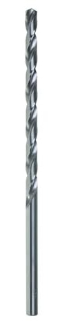 DART HSS Long Series Twist Drill Bits | 4mm | Suitable for Wood and Metal | Precision Ground Steel | 5 Pack | Silver