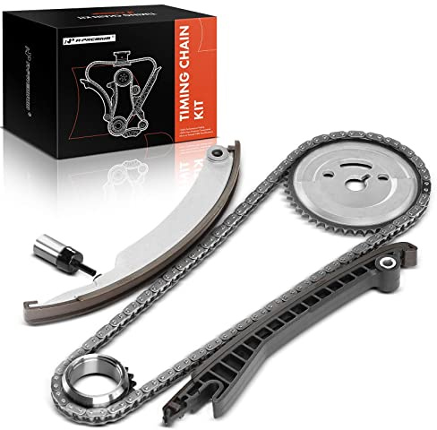 A-Premium Engine Timing Chain Kit Compatible with Mini R52 Series Cooper 2005-2008 R50/R53 Series Cooper 2002-2008 L4 1.6L SOHC 6-PC Set