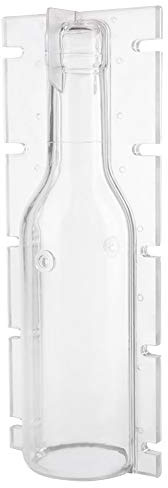 Moule à bougie en forme de bouteille de vin, bougie en plastique transparent, outil de bricolage, moules à bougie en silicone pour décoration de gâteaux, décoration de cupcakes, mariage au chocolat