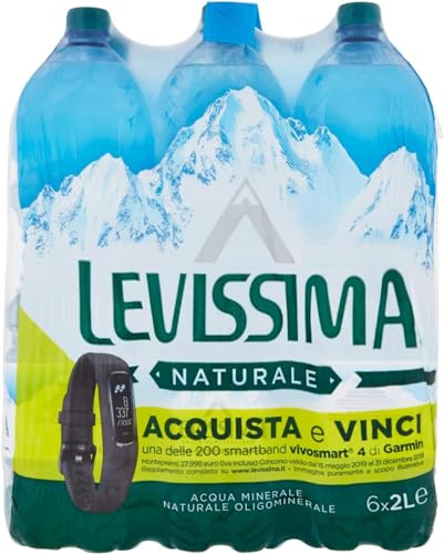 Levissima Acqua Minerale Naturale 2LT (12 BOTTIGLIE DA 2L)