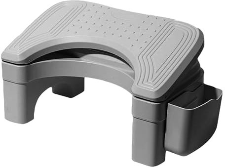 Toilettenhocker – Rutschfester Toilettenhocker, Toilettenhocker für die Hockhaltung | Höhenverstellbare Toilettenfußstütze mit Aufbewahrungsbox mit Aufbewahrungsbox für Hockhaltung