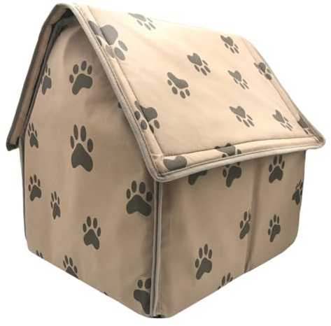 MOTHNUR Faltbare Hundehütte Aus Langlebigem Material Mit Kissen Haustierzelt Für Outdoor Und Reisen Klappbares Haustierbett Für Kleine Hunde