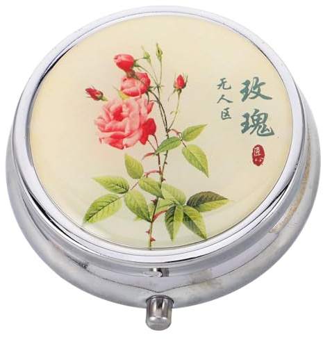 WRITWAA Parfum Solide Rose 12 G Compact et Portable pour Femme Parfum Corporel à Base de Fleur de Voyage Multifonction Solide et Discret pour Dame