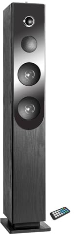 INOVALLEY HP33-CD Tour de Son Bluetooth - Lecteur CD - Noir