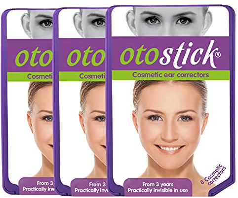 Otostick PACK-3 | Cosmetic Ear corrector | It Contains 8 Correctors | From 3 Years of Age