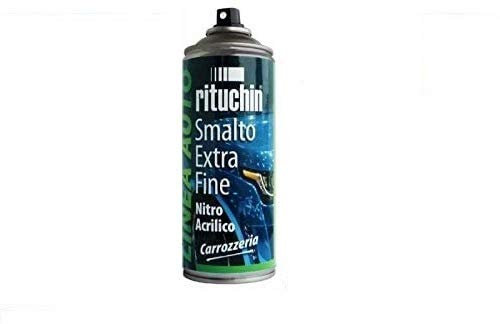 Bomboletta Spray per Ritocco Vernice Auto 200ml - Codice 599A 599/A Blu Magnetico Metallizzato Compatibile con Fiat Lancia Alfa Romeo Jeep - Made in Italy