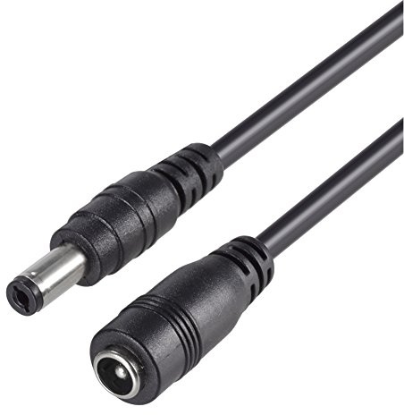 PChero Adattatore Polarità Inversa, Cavo Convertitore Inversione Polarità con Jack 5.5 * 2.1mm - 3000mA Max