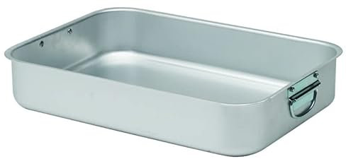 Piazza 101560 Bräter, rechteckig, 60 cm lang, 40 cm breit, 27 Liter Fassungsvermögen