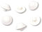 KIT 4 Pz. PARACOLPI PER COPRIVASO SEDILE WC GOMMINI DIAM. 22 mm. x 9 H CON PERNO