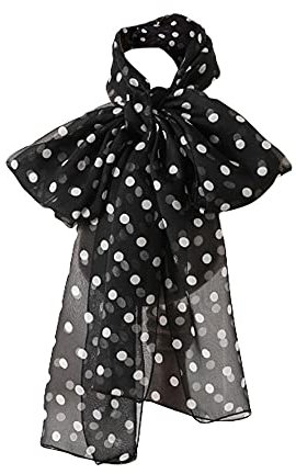 G-LIKE Damen Seidenschal Sommer Halstuch – Chinesische Luxuriöse 100% Echte Maulbeerseide Naturfaser Seidentuch Frühling Herbst Leichte Lange Schals Sonnenschutz Kopftuch – 180 x 30 cm (Schwarz)