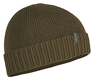 Icebreaker Unisex Merino Wolle Vela Cuff Beanie - Loden/Khaki, OS