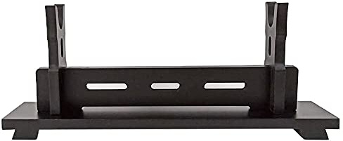 Songying Soporte de pared para espada de gladiador, soporte de pared para espada de gladiador, soporte para cuchillos o cuchillos, color negro (1 capa)