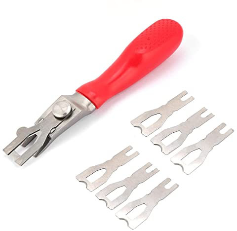 Vinyl Flooring Welding Cutting Blades Tool Floor Carpet Trimming Skiving Tool Stainless Steel Welding Skiving Kit Three Blades Ergonomic Designed