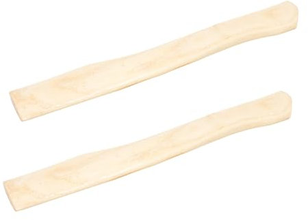 VALICLUD 2pcs Axe Head Wooden Handles Replacement 36cm Sturdy Wood Hand Handles for Outdoor and Hunting Use with Practicability