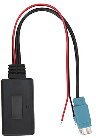 Cavo AUX IN Adattatore audio wireless per auto Bluetooth di ricambio per Alpine KCE 237B Materiale ABS di qualità premium per collegare lettori MP3 a CDA 105Ri CDE 104BTi CDE