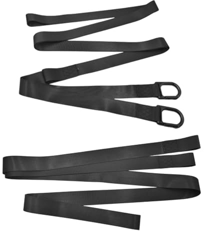 Cuerda para motos de nieve, cuerda portátil para esquí y trineo, cola larga, característica principal duradera y resistente, categoría de accesorios con uso para jinetes, pescadores de hielo