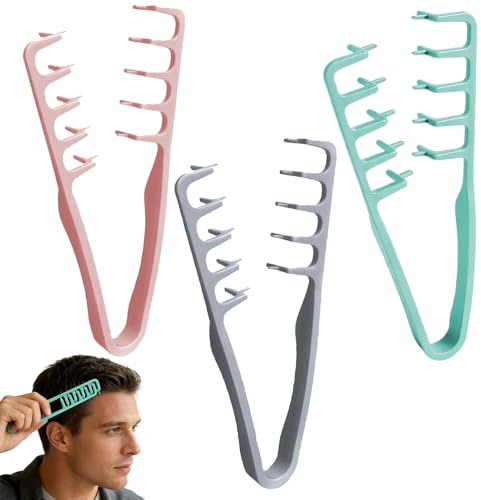 Textur Kamm,3PCS Styling Kamm,Textur Comb,Styling Zahnkamm,Texture Comb Men