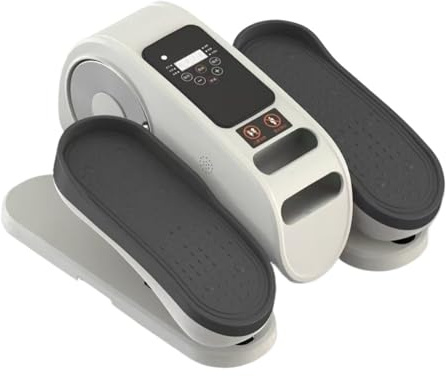 Entrenador Elíptico Magnético Plegable Compacto For Gimnasio En Casa, Resistencia Ajustable, Pantalla LCD Bluetooth, Silencioso De Bajo Impacto Alivia La Fatiga