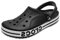 Crocs Unisex Adulto Bayaband Clog Zueco, Black/White, 36/37 EU