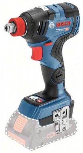 Bosch Professional 18V System Cordless Impact Driver GDX 18V-200 C (max. torque: 200 Nm, 1/4 internal hexagon, 1/2 external square, without battery/charger)
