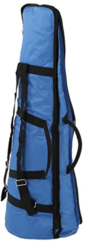 Posaune Gig Bag, weiches Oxford Tuch 87cm Länge Haltbare schützende Posaunen Taschen Tragbar für Tenorposaune(Blau)