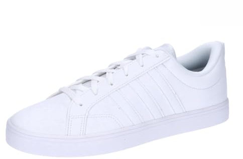 adidas Unisex VS Pace 2.0 Shoes, Cloud white/Cloud white/Cloud white, 42 2/3 EU