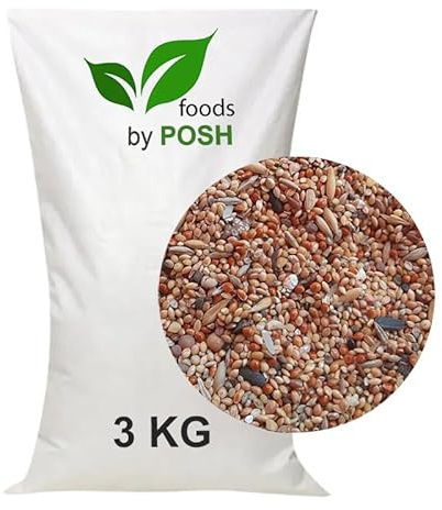 3KG Vogelfutter SUPER Preis Streufutter Vogelfuttermischung 4 Jahreszeiten TOP (3 KG)