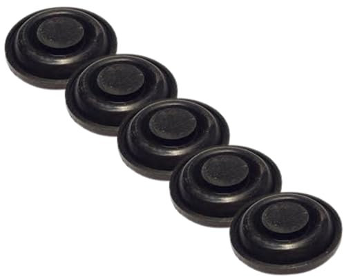 Generic 32mm Rubber Toilet Cistern Diaphragm Washer - Pack of 5