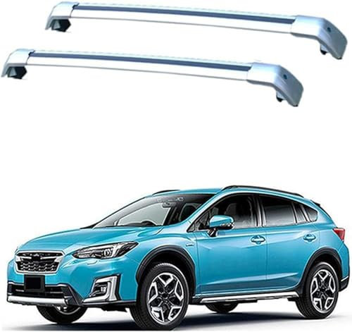 RESKIU Dachträger aus Aluminium für XV e-Boxer SUV 2019+, 2 teiliger Dachgepäckträger Gepäckträger Querträger Träger Relingträger Fahrradträger Auto Accessories