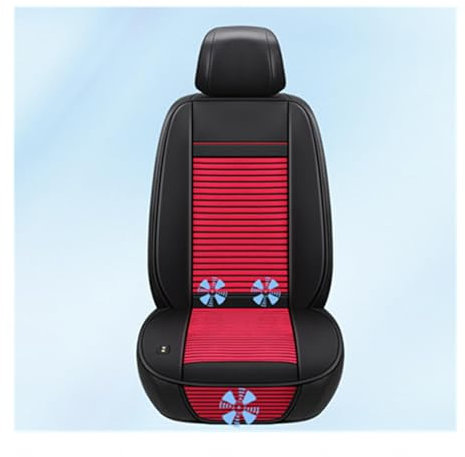 Atmungsaktiver Sitzschoner, Belüftet mit 3 Stufen Regelbare Autositzauflage, Lenden Schmerzen Relief für Auto,12V