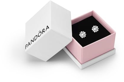 Pandora Celestial Sparkling Star Stud Earrings - Sterling Silver & Cubic Zirconia Earrings - Gift for Her - With Gift Box