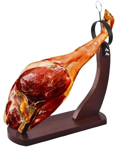 Skinkastativhållare - skinkhållare för skärning, skärstöd för spansk skinka | stabilt och hållbart köksställ, halkfritt skinkstöd för att skära skinka