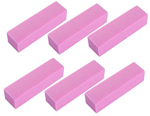 PLAFOPE Kit Di Strumenti Per Nail Art - 10 Lime Abrasive in Spugna Raspa Per Unghie Lime Per Unghie Blocco Abrasivo Per Unghie Per Uso Domestico E in Salone