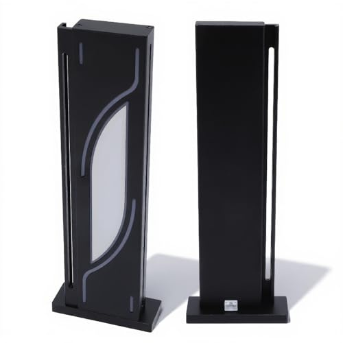 Topiky Soporte de GPU RGB Ajustable de Altura, Soporte de Soporte de Tarjeta de Video de 3pin de 5V, Soporte para Tarjetas de Gráficos de PC Anti -Saxet con Base Magnética, Gráfica de (Black)