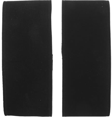 KICHOUSE Copriscarpe per Pattini da Ghiaccio Elasticizzati Neri Taglia, Protezioni per Pattinaggio Artistico e Hockey, Accessori Resistenti e Flessibili per Adulti, Protezione Anti