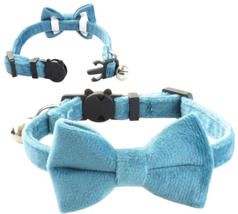 Hundehalsband mit Fliege für Hunde, verstellbares Katzen