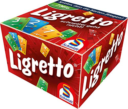 Ligretto rot: Spielen, DASS die Karten fliegen! Für 2-4 Spieler ab 8 Jahren