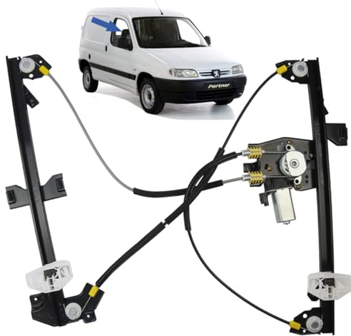 STARKIT PERFORMANCE Leve vitre compatible pour Berlingo 1 et Partner 1 (1996-2008) AVEC MOTEUR. AVANT DROIT (passager) 9222G1, 9222AS