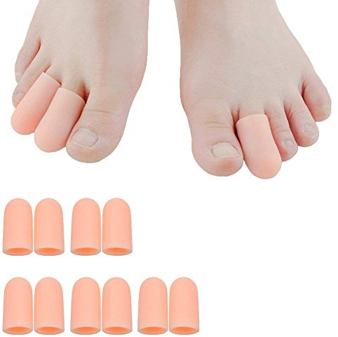 Original Zehenkappe 10 Stück Zehenkappen Gel Set Für Großen Zeh, Verhindert Blasenbildung & Schwielen, Für Herren Damen