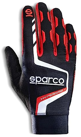 Sparco 00209509NRRS GUANTES HYPERGRIP + T 09 NEGRO/ROJO