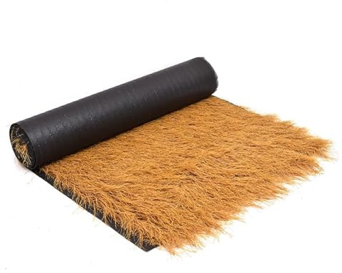 Techo De Paja Artificial, Techo De Paja Tiki, Bar, Cabaña, Hierba, Pato, Barco, Persianas, Rollos De Corredor, Palapa, Techo De Paja Para Cubiertas De Sombrilla De Patio Y Ja(Size:0.5*10m(1.6*32.8ft))